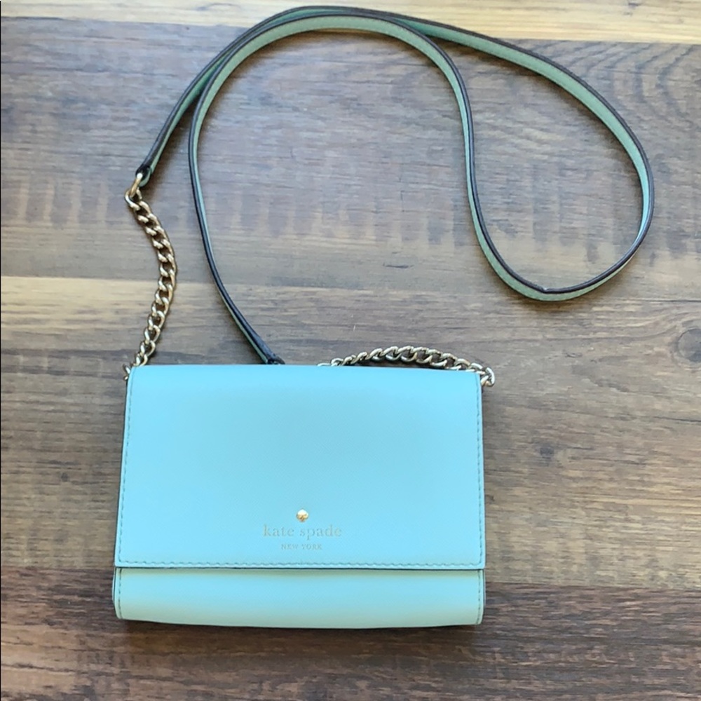Mint crossbody purse
